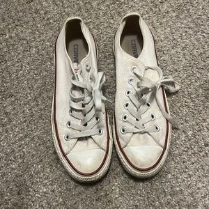 Womens white converse